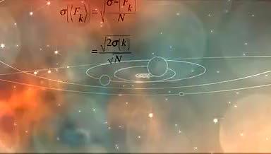 唯美震撼太阳系与科学公式校园学习毕业季视频的预览图